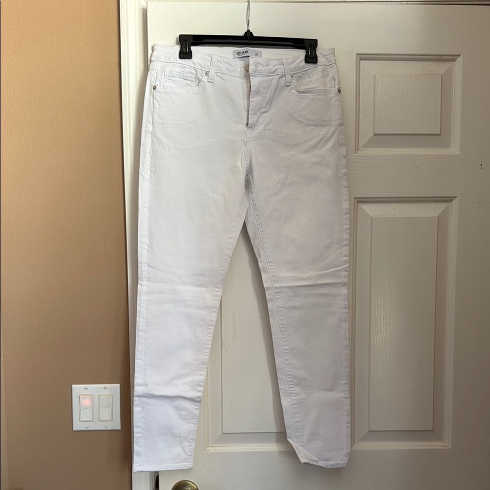 Just Black Crisp White Jeans